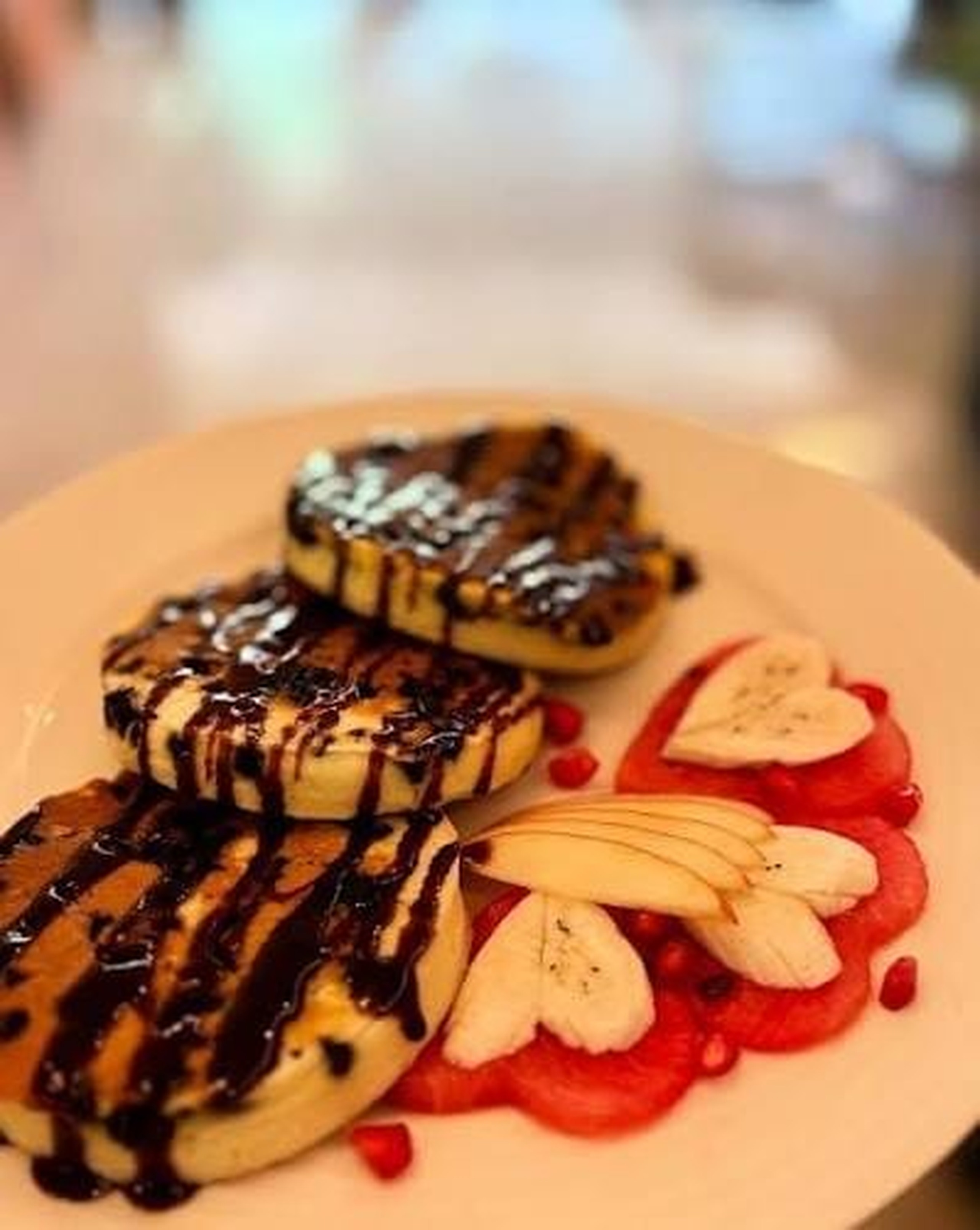Pancakes with Nutella